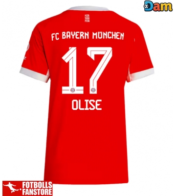 Bayern Munich Michael Olise #17 Hemmatröja Dam 2025-26 Kortärmad